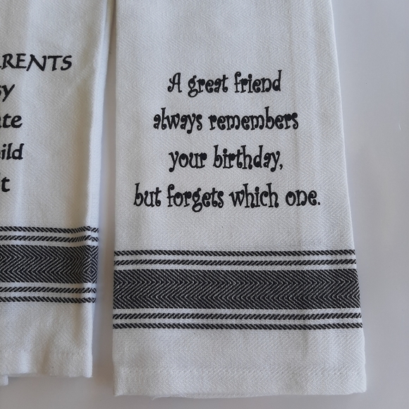 SET OF TWO NWOT DISH TOWELS - Picture 4 of 10